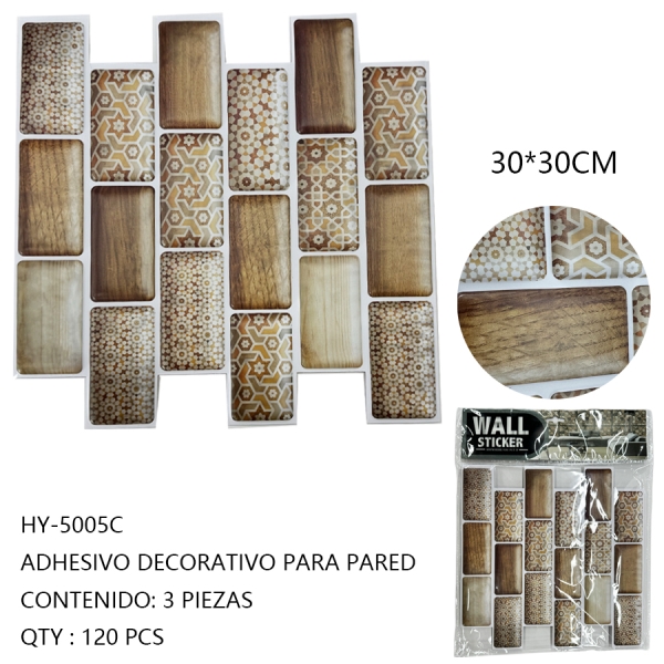 [HY-5005C]ADHESIVO DECORATIVO PARA PARED
