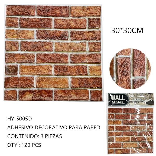 [HY-5005D]ADHESIVO DECORATIVO PARA PARED