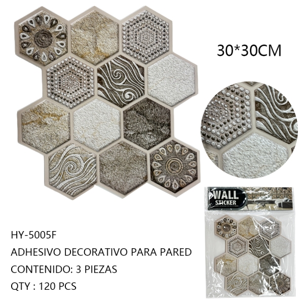 [HY-5005F]ADHESIVO DECORATIVO PARA PARED