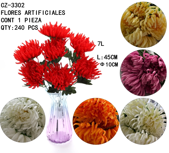 [CZ-3302]FLORES ARTIFICIALES