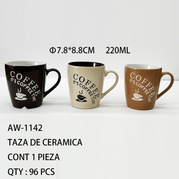 [AW-1142]TAZA DE CERAMICA
