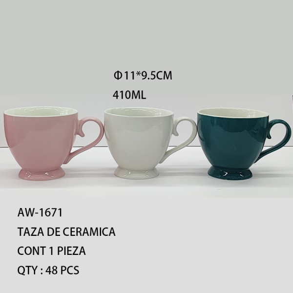 [AW-1671]TAZA DE CERAMICA