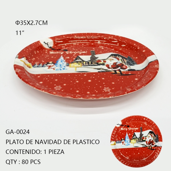 [GA-0024]CHAROLA DE NAVIDAD