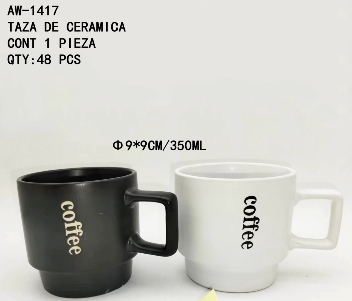 [AW-1417]TAZA DE CERAMICA