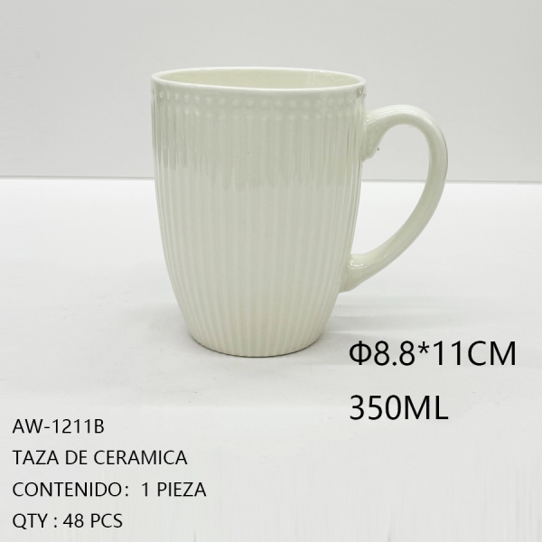 [AW-1211B]TAZA DE CERAMICA