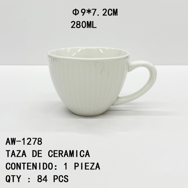 [AW-1278]TAZA DE CERAMICA