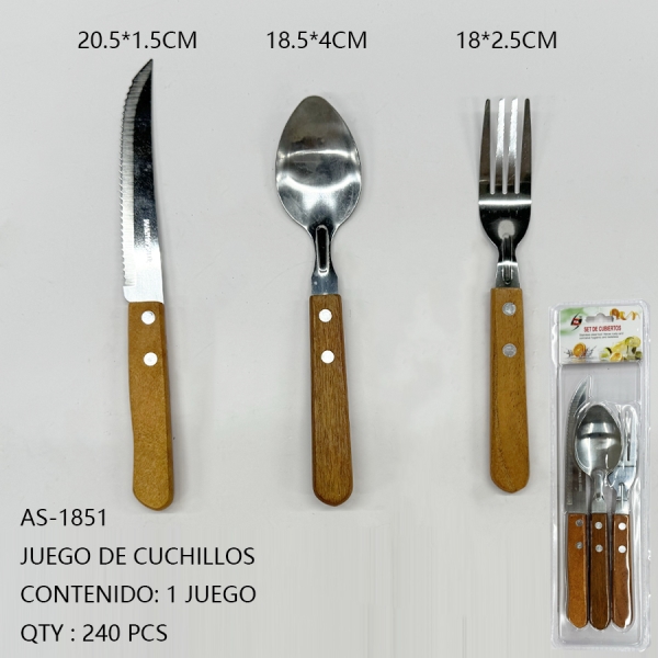 [AS-1851]JUEGO DE CUCHILLOS