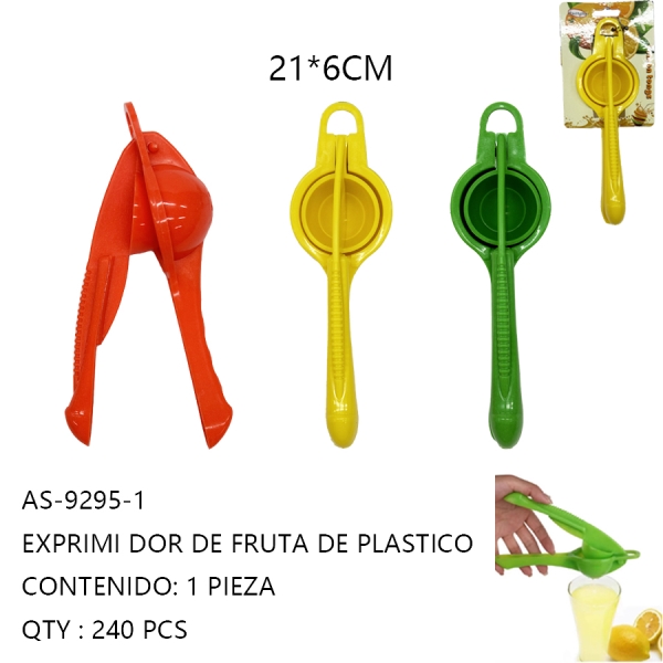 [AS-9295-1]EXPRIMI DOR DE FRUTA DE PLASTICO