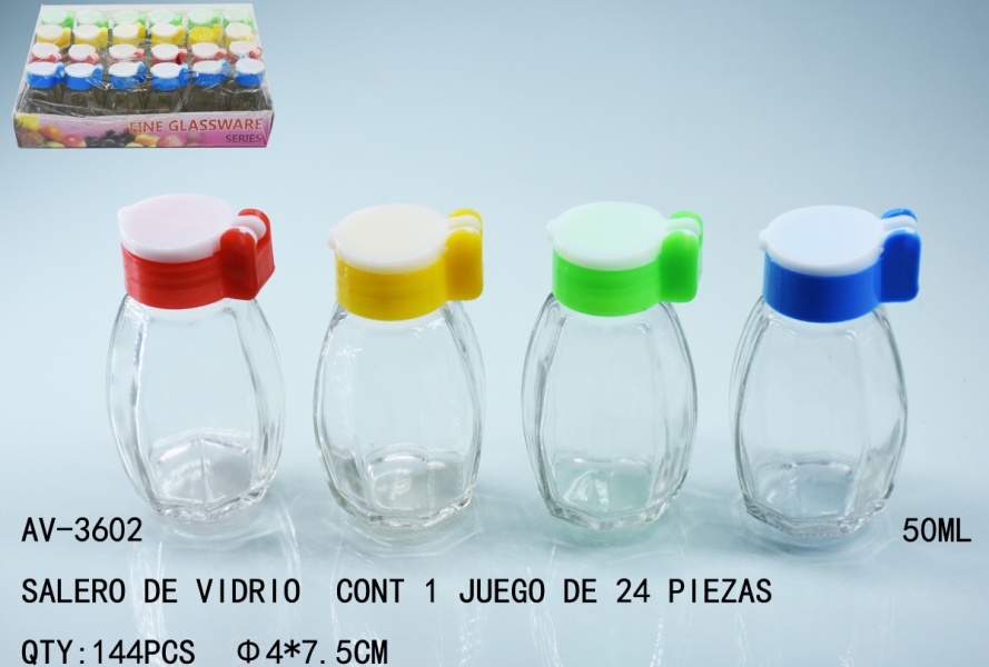 [AV-3602]SALERO DE VIDRIO