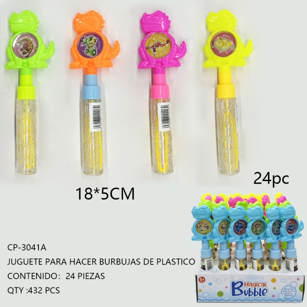 [CP-3041A]JUGUETE PARA HACER BURBUJAS DE PLASTICO