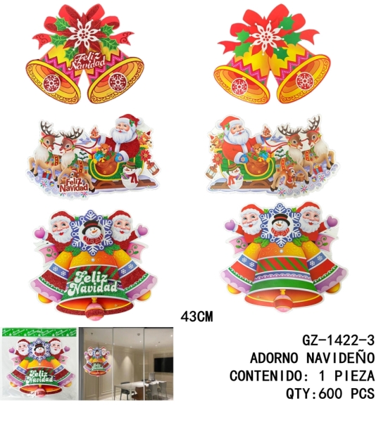 [GZ-1422-3]ADORNO NAVIDEÑO