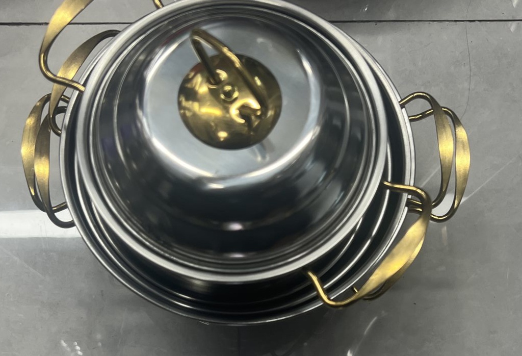 [AS-8509]BATERIA DE ACERO INOXIDABLE