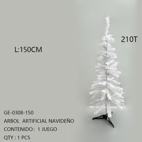 [GE-0308-150]ARBOL  ARTIFICIAL NAVIDEÑO 150CM