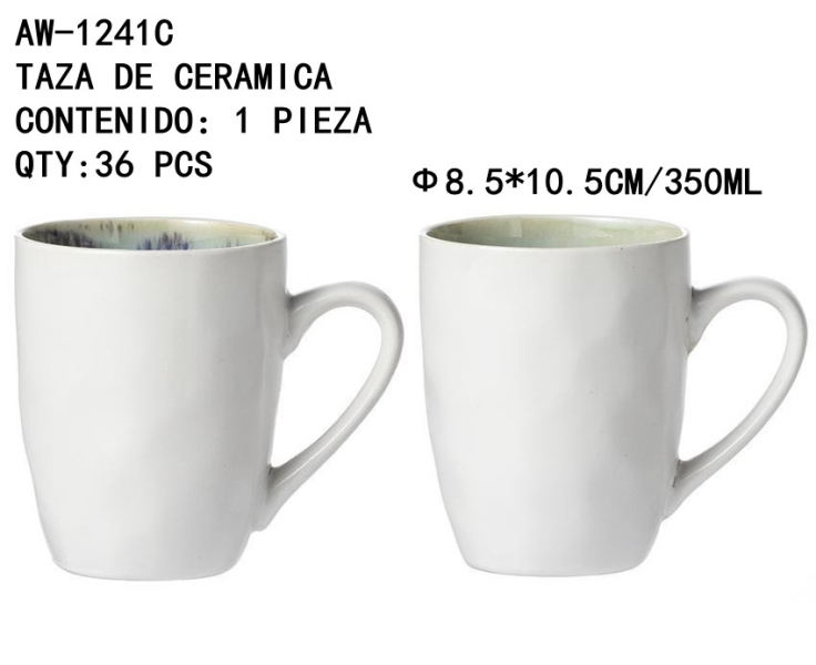 [AW-1241C]TAZA DE CERAMICA