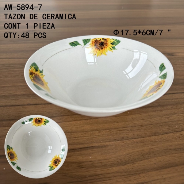 [AW-5894-7]TAZON DE CERAMICA