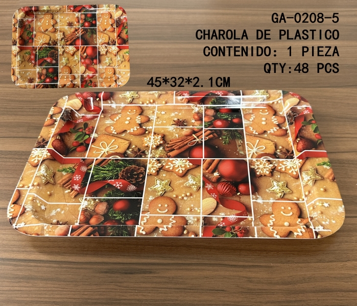 [GA-0208-5]CHAROLA DE PLASTICO 