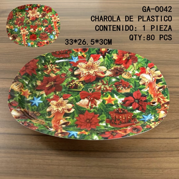 [GA-0042]CHAROLA DE PLASTICO 