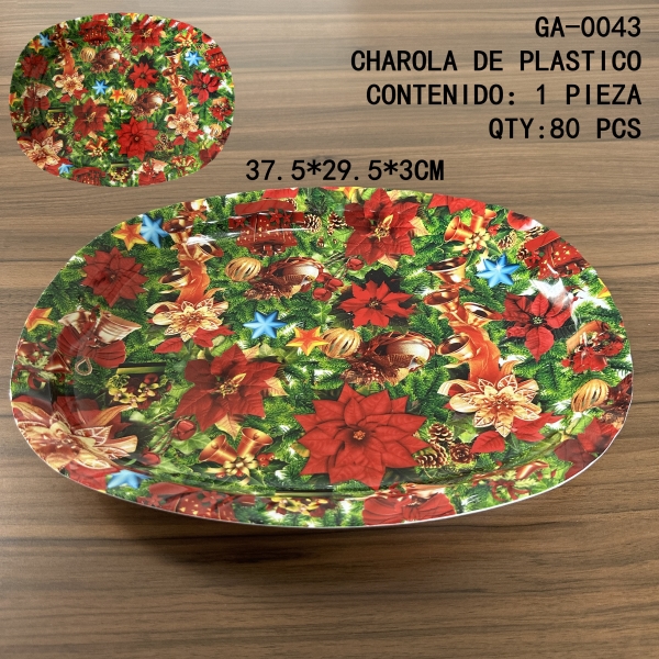 [GA-0043]CHAROLA DE PLASTICO 