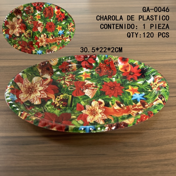 [GA-0046]CHAROLA DE PLASTICO 