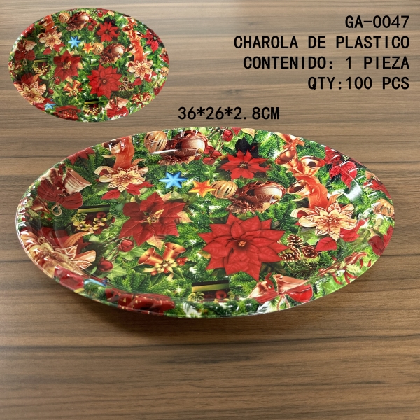[GA-0047]CHAROLA DE PLASTICO 
