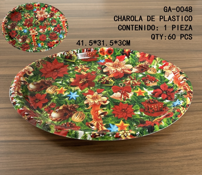 [GA-0048]CHAROLA DE PLASTICO 