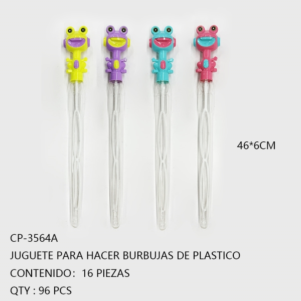 [CP-3564A]JUGUETE PARA HACER BURBUJAS DE PLASTICO 