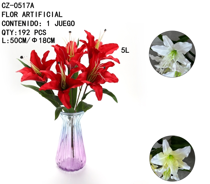 [CZ-0517A]FLOR ARTIFICIAL 