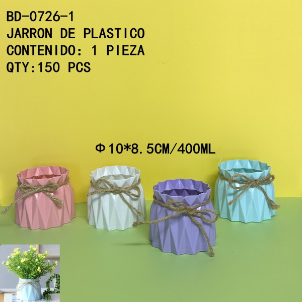[BD-0726-1]FLORERO DE PLASTICO 
