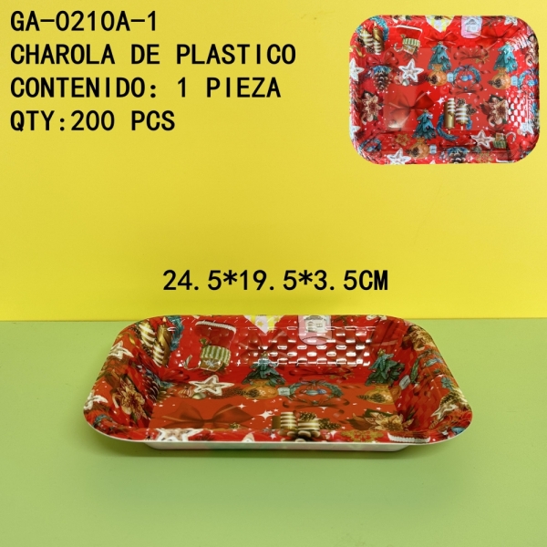 [GA-0210A-1]CHAROLA DE PLASTICO 