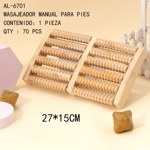 [AL-6701]MASAJEADOR MANUAL PARA PIES 
