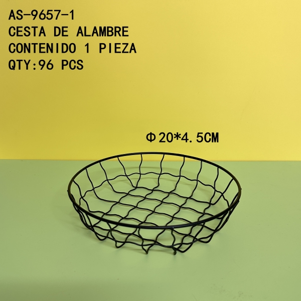 [AS-9657-1]CESTA DE ALAMBRE 