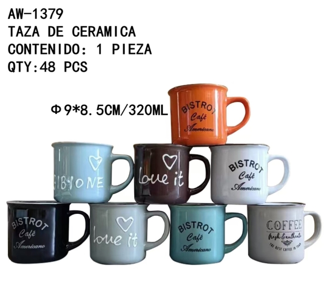 [AW-1379]TAZA DE CERAMICA 