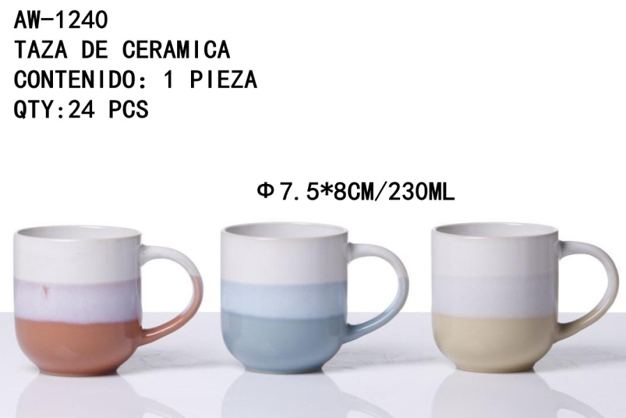 [AW-1240]TAZA DE CERAMICA 