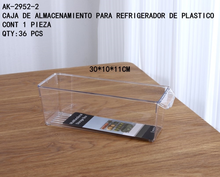 [AK-2952-2]CAJA DE ALMACENAMIENTO PARA REFRIGERADOR DE PLASTICO 