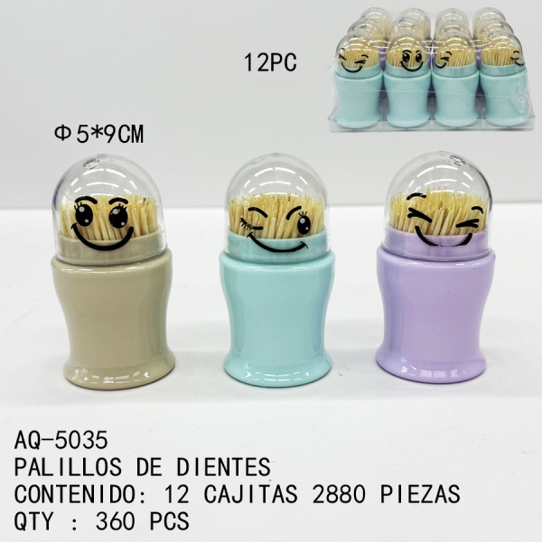 [AQ-5035]PALILLOS DE DIENTES 