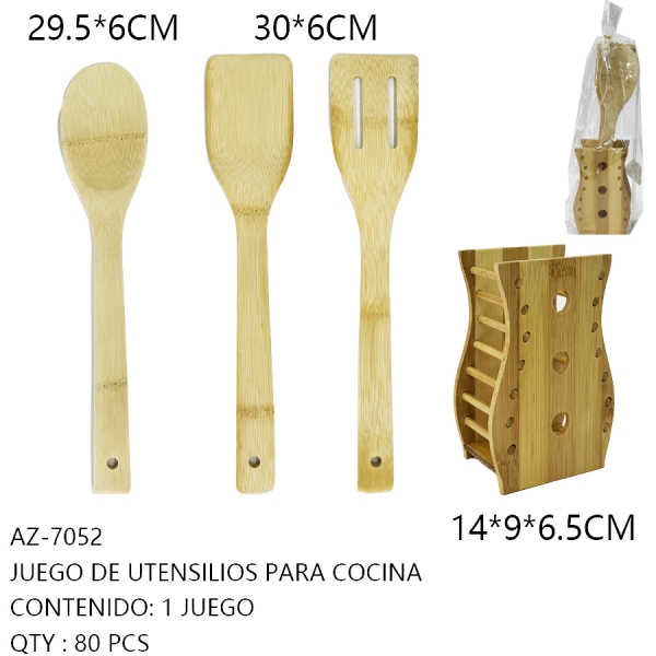 [AZ-7052]JUEGO DE UTENSILIOS PARA COCINA 