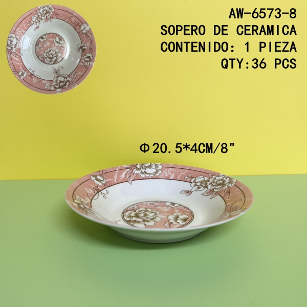 [AW-6573-8]SOPERO DE CERAMICA 