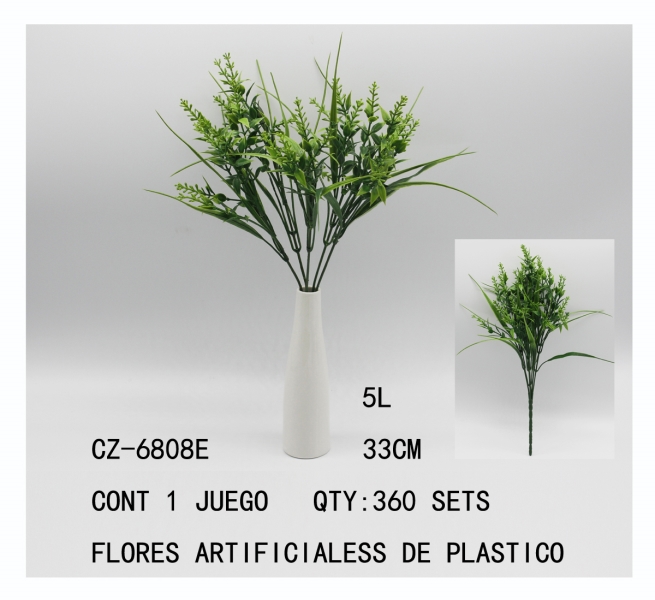 [CZ-6808E]FLORES ARTIFICIALES DE PLASTICO 