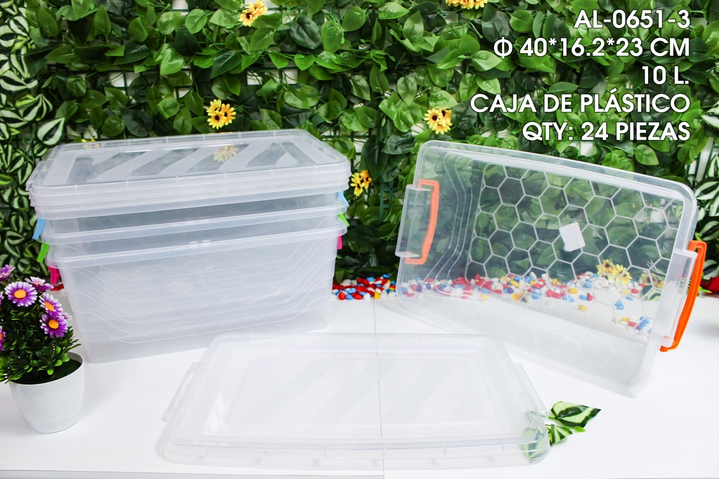 [AL-0651-3]CAJA DE PLASTICO