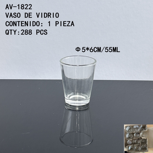 [AV-1822]VASO DE VIDRIO 