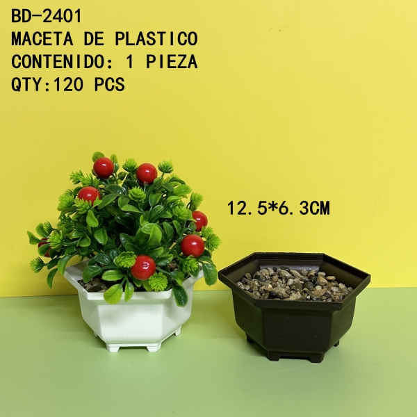 [BD-2401]MACETA DE PLASTICO 