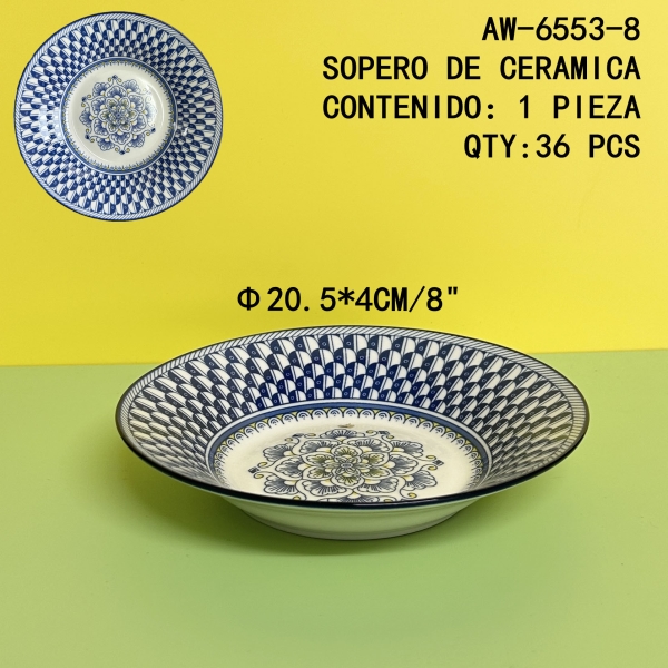 [AW-6553-8]SOPERO DE CERAMICA 