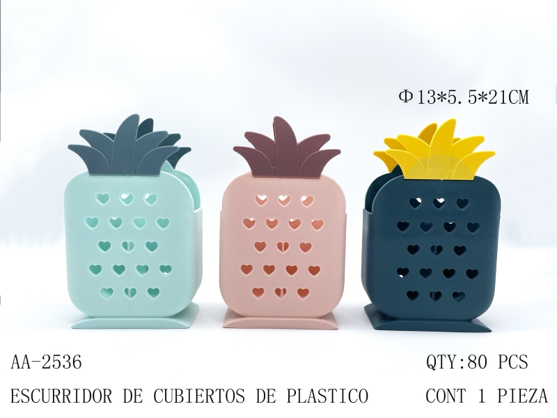 [AA-2536]ESCURRIDOR DE CUBIERTOS DE PLASTICO 