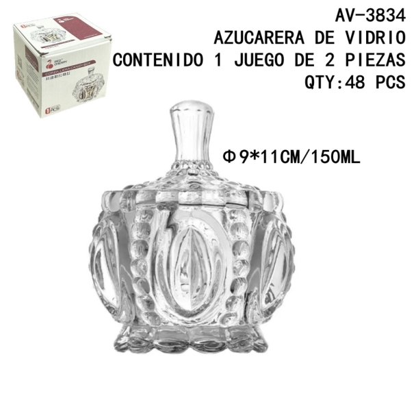 [AV-3834]AZUCARERA DE VIDRIO 