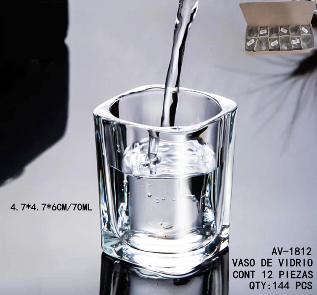 [AV-1812]VASO DE VIDRIO 