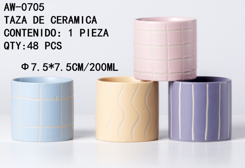 [AW-0705]VASO DE CERAMICA 