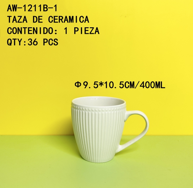 [AW-1211B-1]TAZA DE CERAMICA 