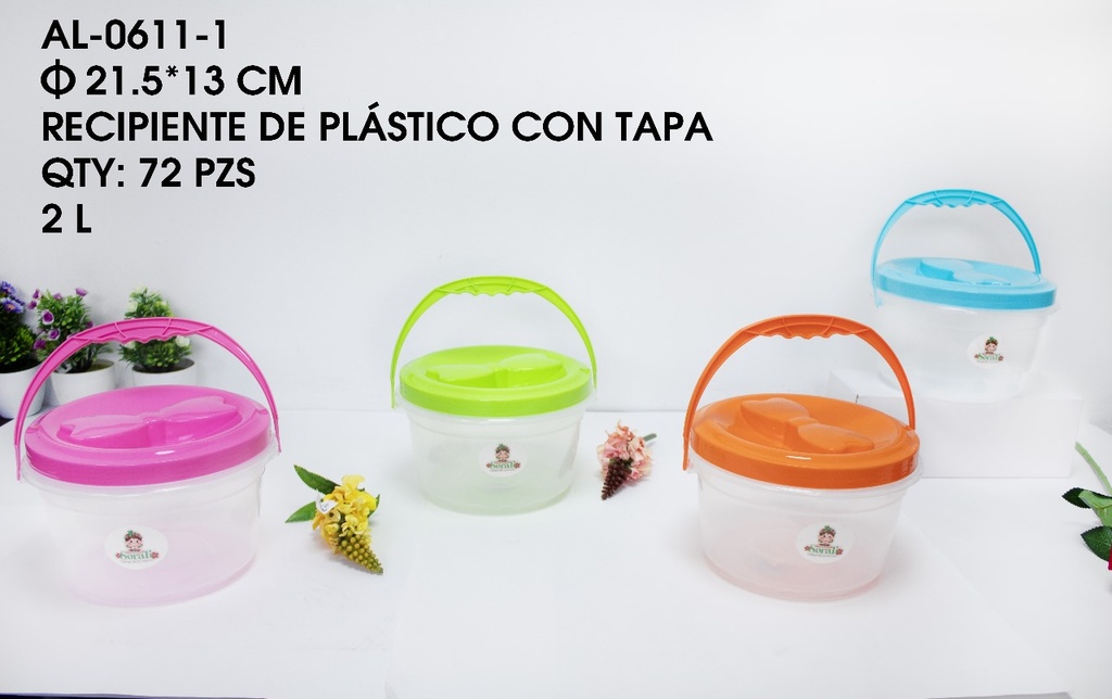 [AL-0611-1] TOPPER DE PLASTICO CON ASA