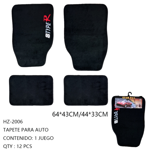 [HZ-2006]TAPETE PARA AUTO 