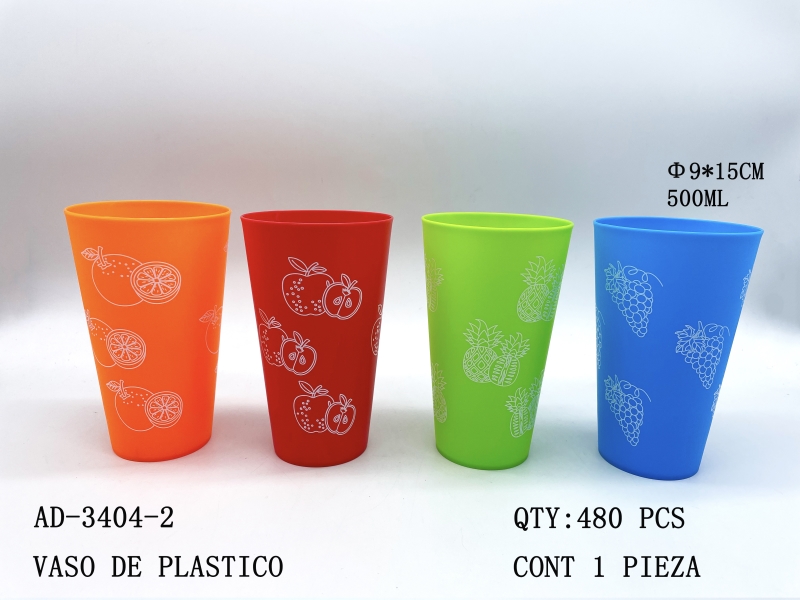 [AD-3404-2] VASO DE PLASTICO 